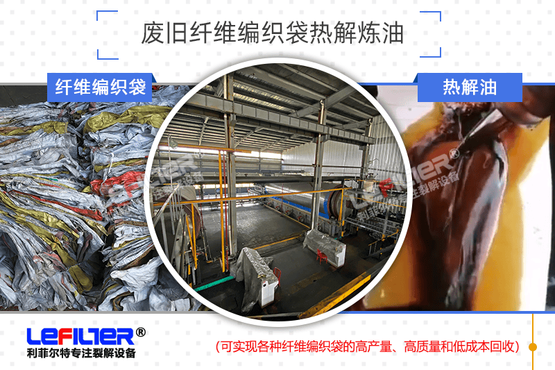 编织袋裂解炼油