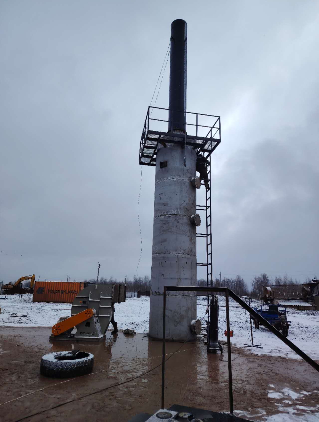 喷淋塔为什么用不锈钢的