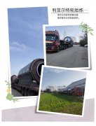 废旧轮胎炼油设备生产加热的裂解过程