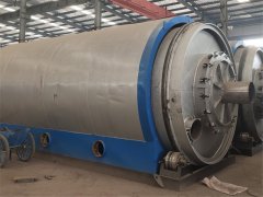 废轮胎炼油设备印度在建项目成功收尾