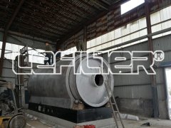 轮胎炼油设备的出渣优化和节能优化